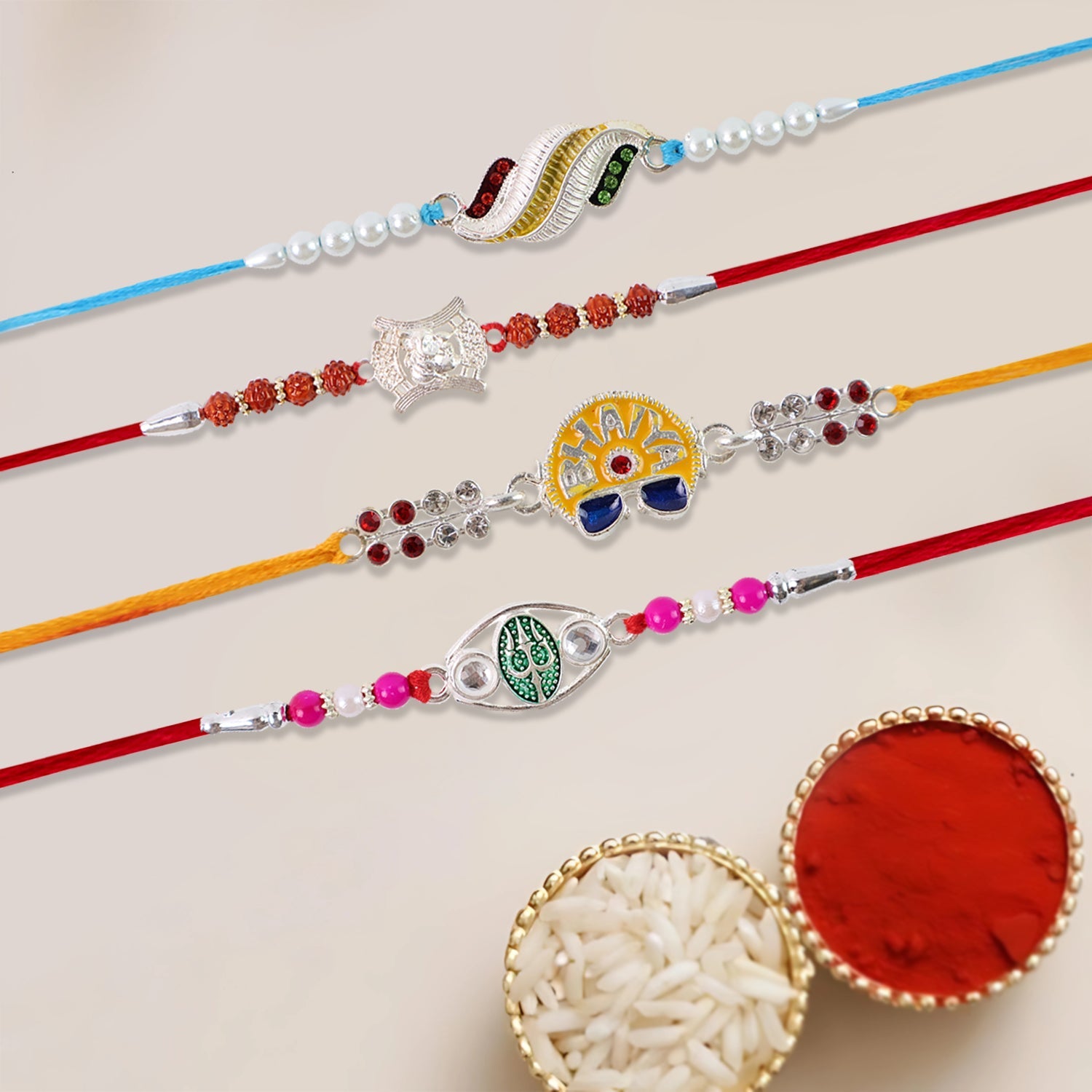 Premium Designer Rakhi Gift Box  Traditional  Trendy Collection Wukusy