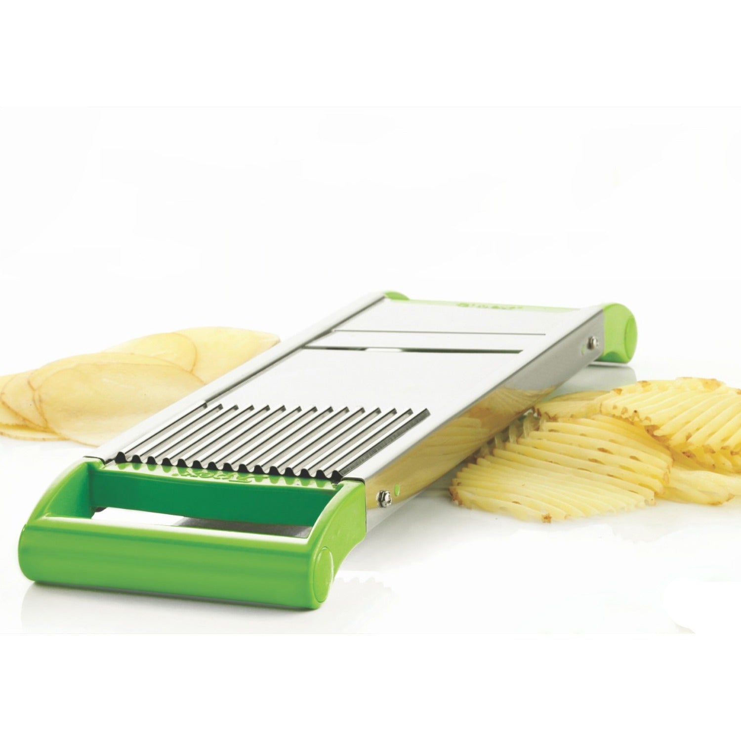 Apex Stainless Steel Vegetable Slicer (2-in-1) Wukusy