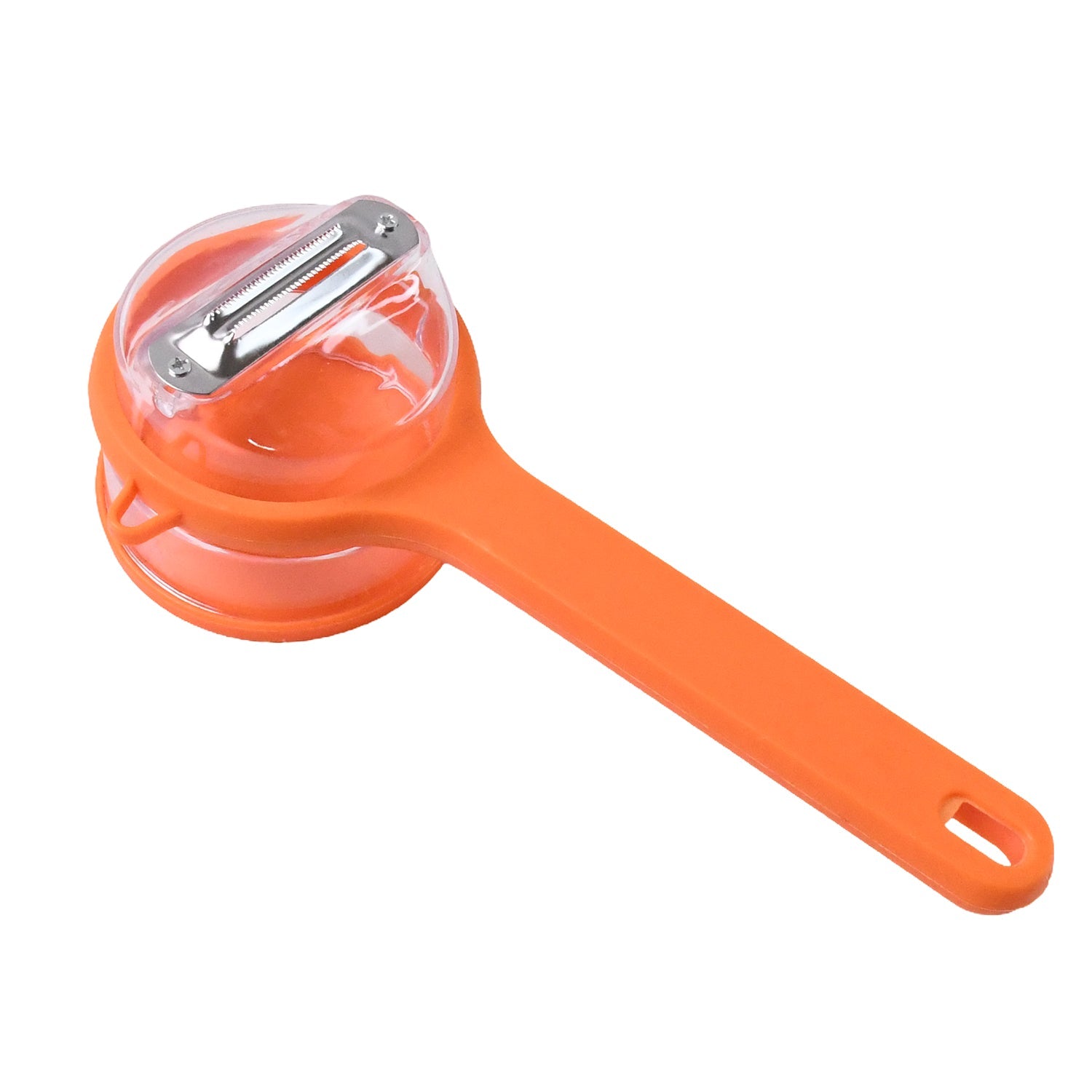 Stainless Steel Peeler With Container (1 Pc) Wukusy