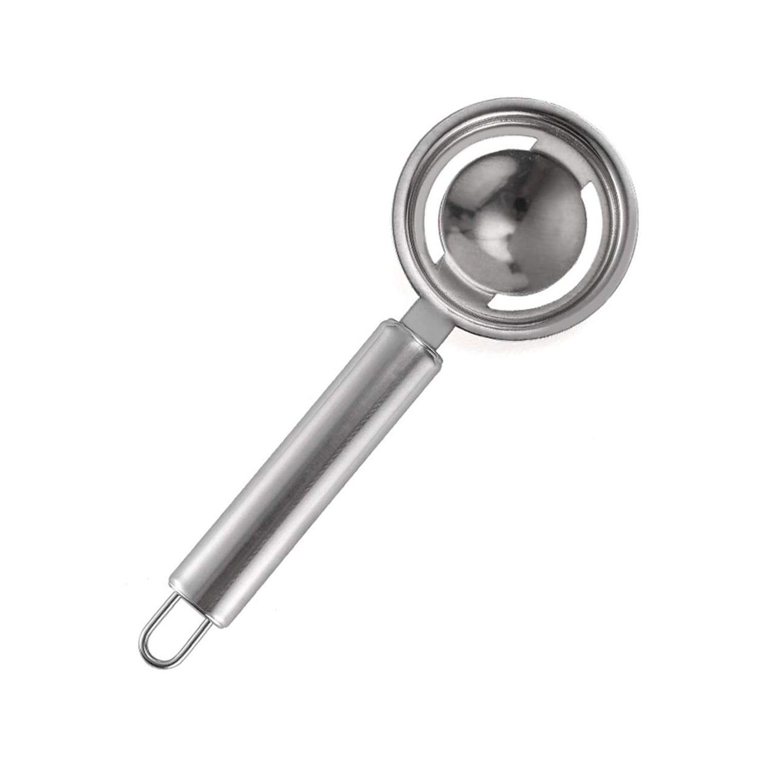 5898 Kitchen Tools Egg Yolk White Separator Stainless Steel Egg White Separator Tools Eggs Yolk Filter Gadgets Kitchen Gadgets Separating Funnel Spoon Egg Divider Tools Wukusy