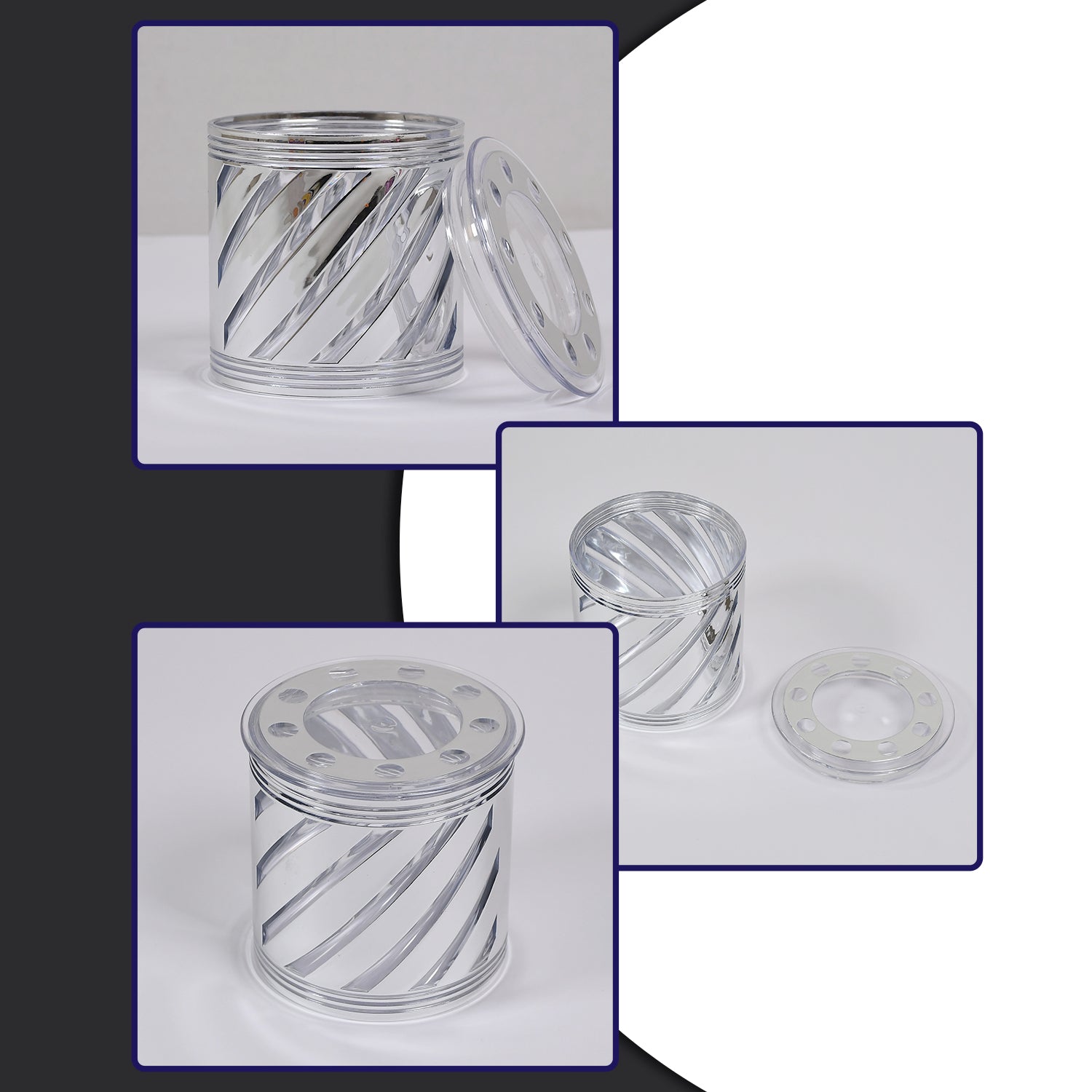 5271 Dry Fruit Container  Storage Box  Airtight Container For Home  Kitchen Use ( 750 Ml ) Wukusy