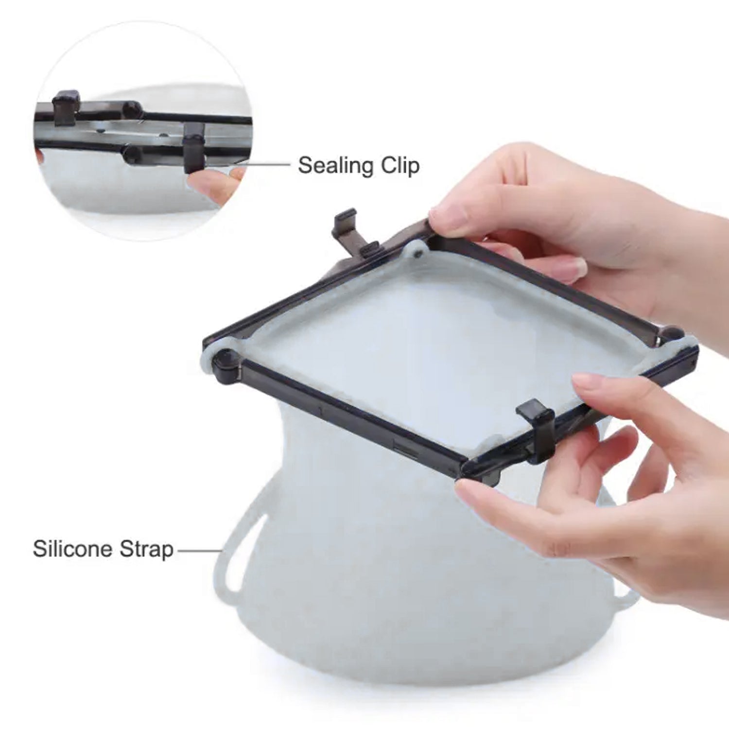 5985  Reusable Silicone Food Storage Bag 3 Bag Set Leakproof Lock Reusable Flat Bottom Freezer Bags Sandwich Bags  Silicone Food Grade Kids Snack Bags  Bpa Free Microwave Dishwasher Safe Wukusy