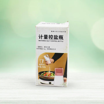 5926 Galss Salt Bottle Salt Dispenser Glass Salt Shaker Pack Of 4 Seasoning Shaker Precise Quantitative 0.5g For Home Cooking Picnic Camping Ration Salt Shakers Wukusy