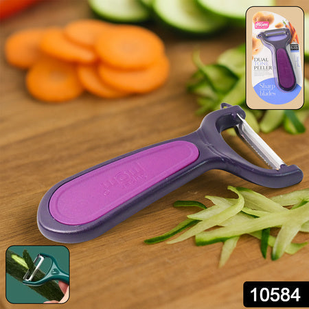 Supermom Dual Tone Peeler With Ultra Sharp Stainless Steel Blade (1 Pc) Wukusy