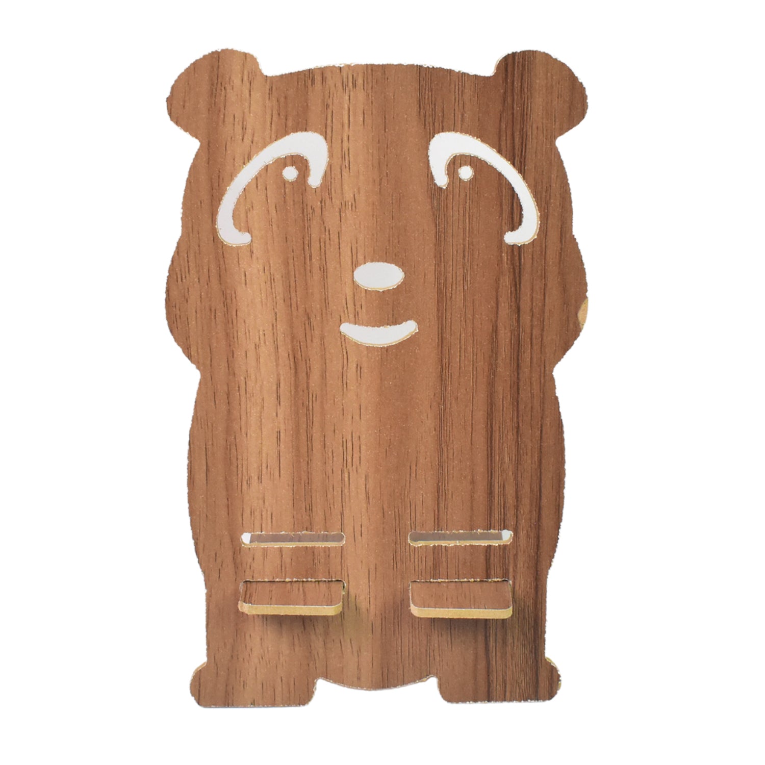 Wooden Cartoon Shape Design Mobile Stand  (1 Pc) Wukusy