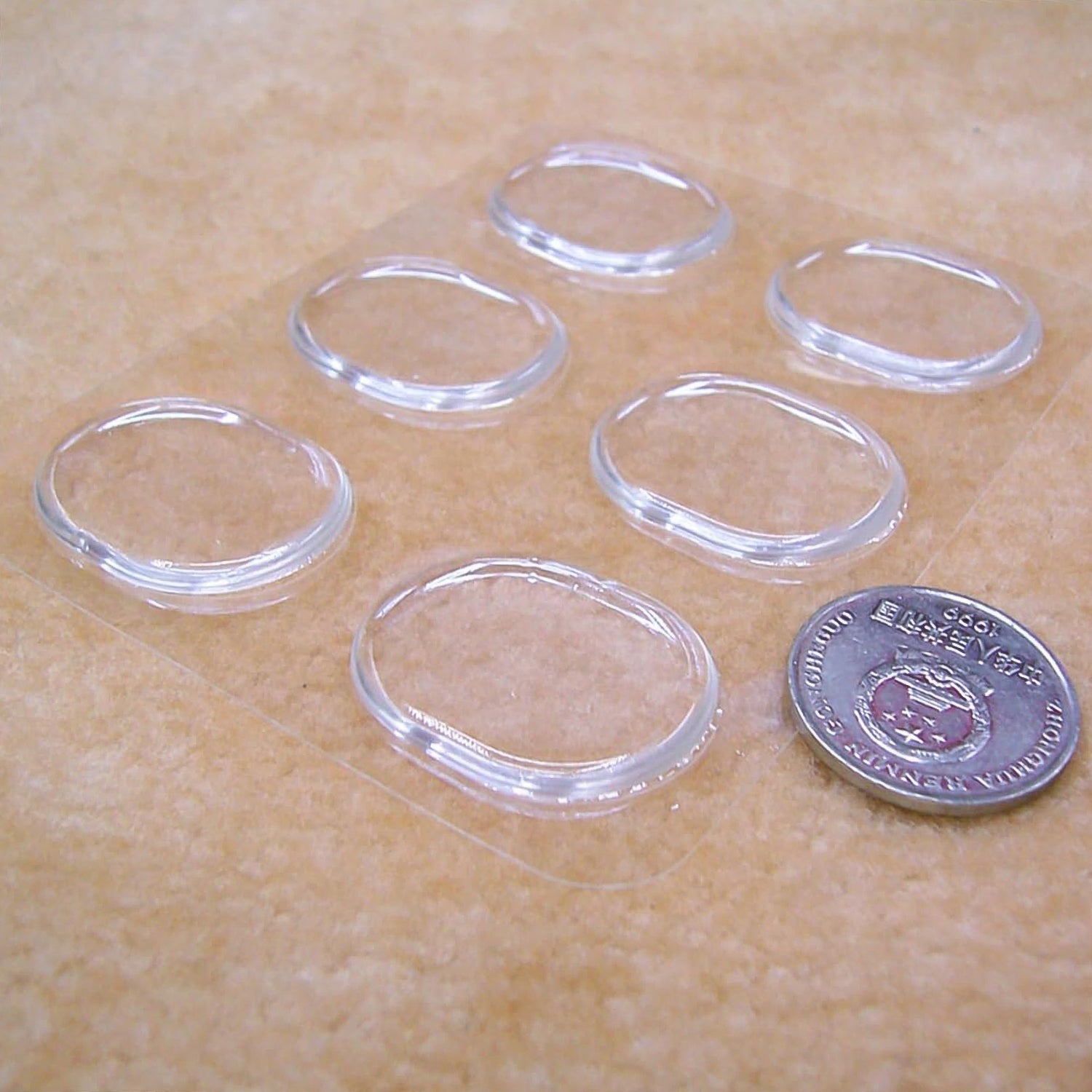 Silicone Shoe Insoles Pads Mat Silicone Heel Pads (1 Pair) Wukusy