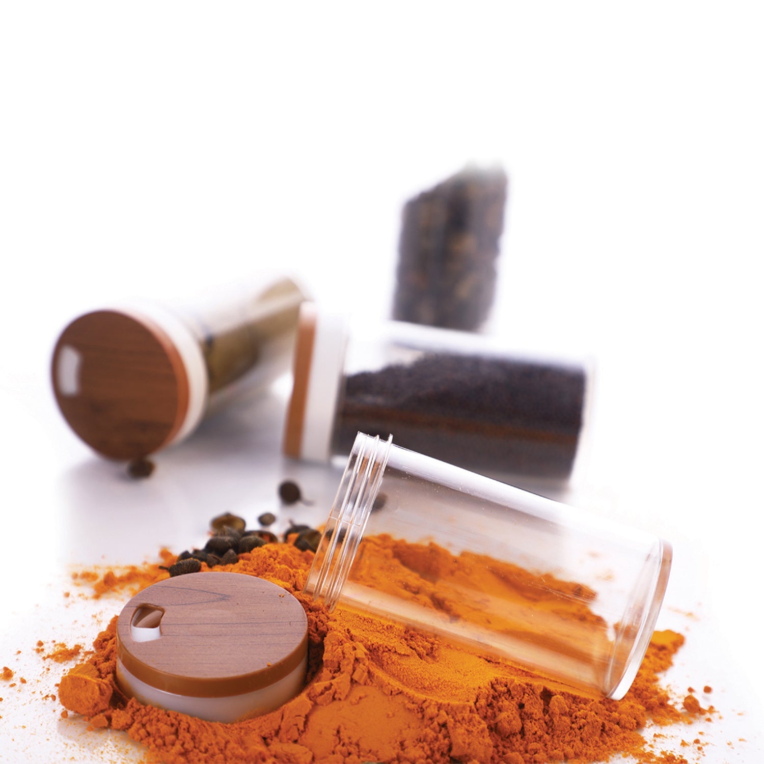 8118 Ganesh 12-jar Revolving Spice Rack Masala Box Wukusy