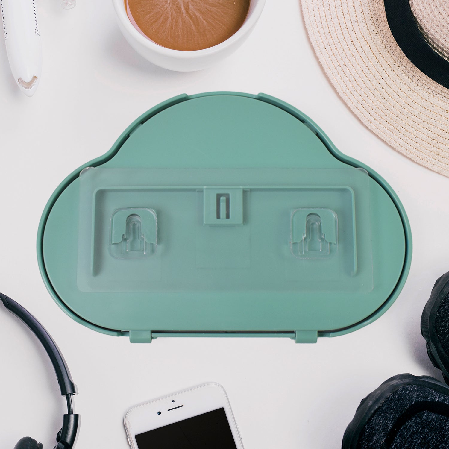 Smartphone  Mobile Stand Waterproof Case Smartphone Stand Case (1 Pc  Green Colour) Wukusy