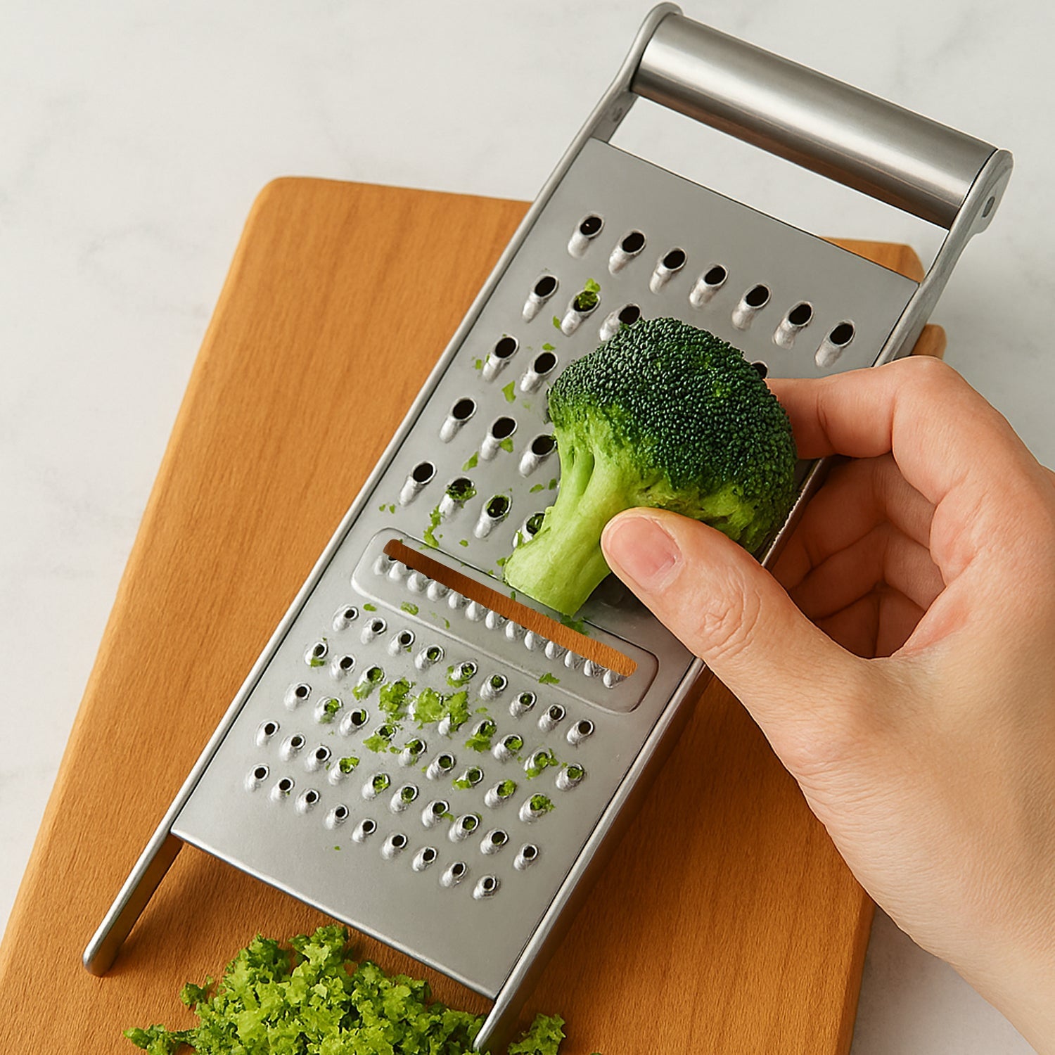 Apex Stainless Steel Grater  Slicer (3 In 1) Wukusy