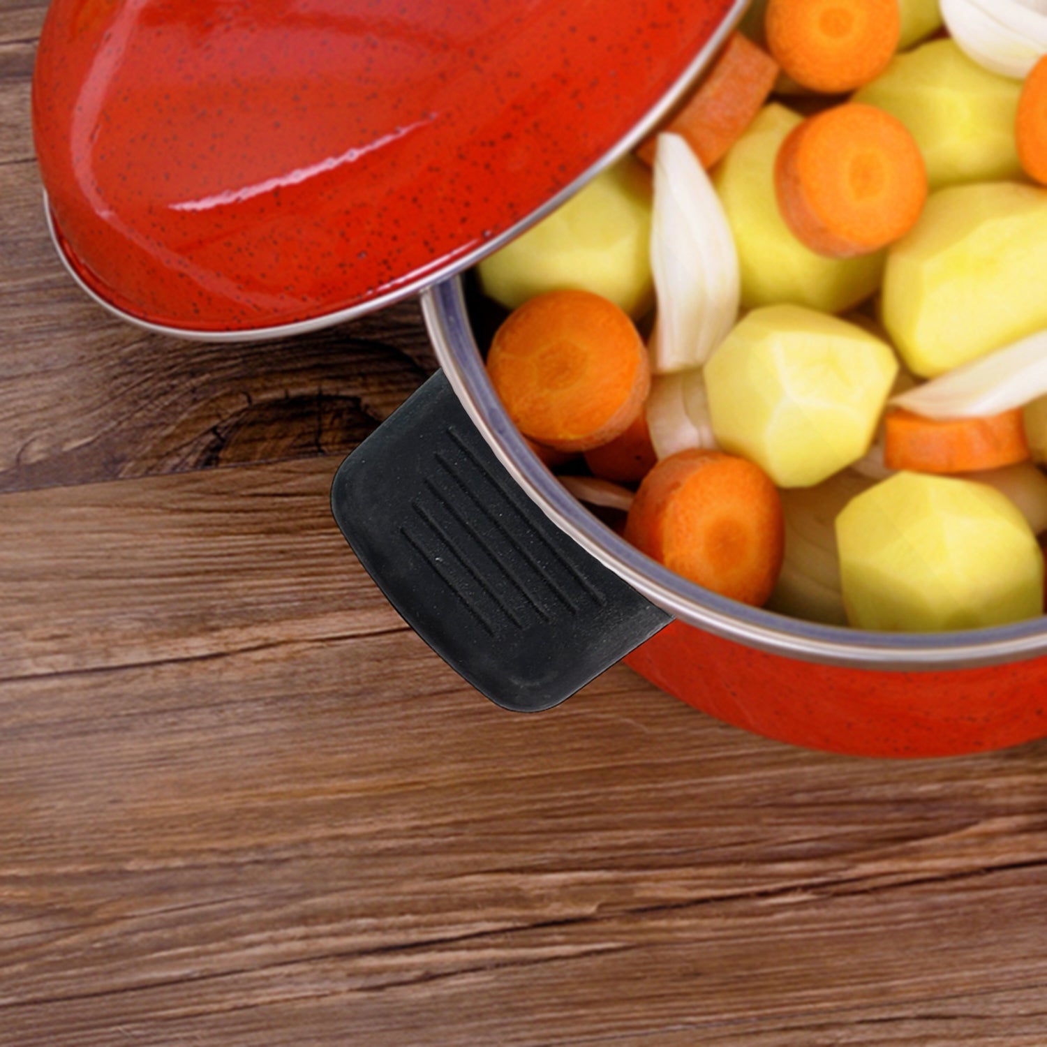 Premium Silicone Heat Resistant Pot Handle Cover For Cookware (1 Pc) Wukusy