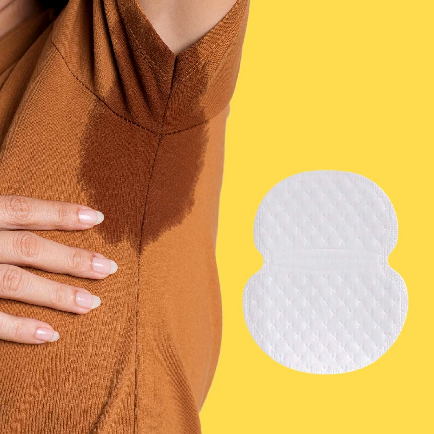 Beautiful Basics Underarms Sweat Pads Disposable (Pkts 6x 60 Pcs Set) Wukusy
