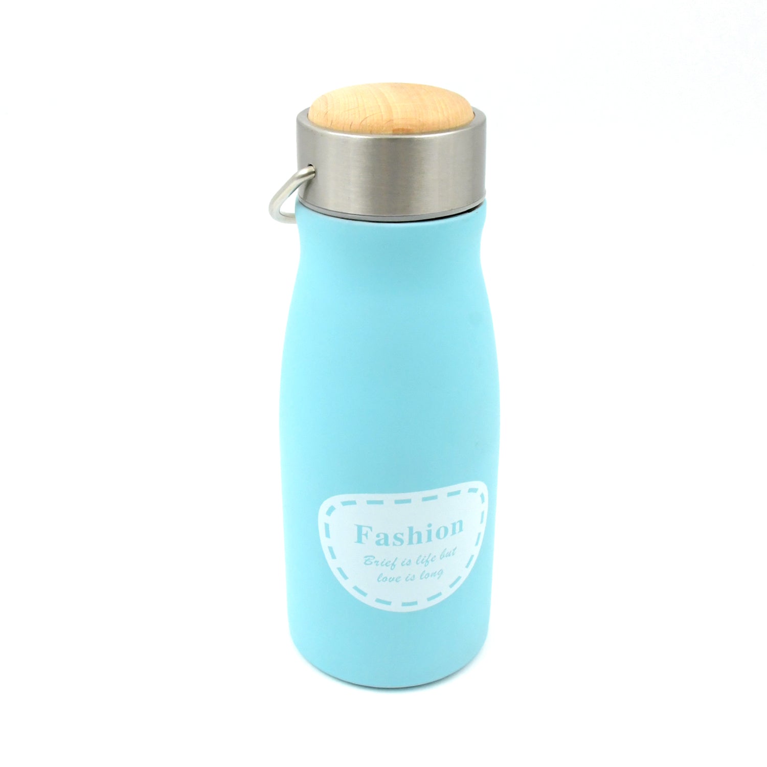 0285 Stainless Steel Water Bottle With Handle Fridge Water Bottle Stainless Steel Water Bottle Leak Proof Rust Proof Hot  Cold Drinks Gym Sipper Bpa Free Food Grade Quality Steel Fridge Bottle For Officegymschool (360 Ml) Wukusy