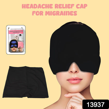 Headache Relief Hat Migraine Cap (1 Pc  Black Color) Wukusy