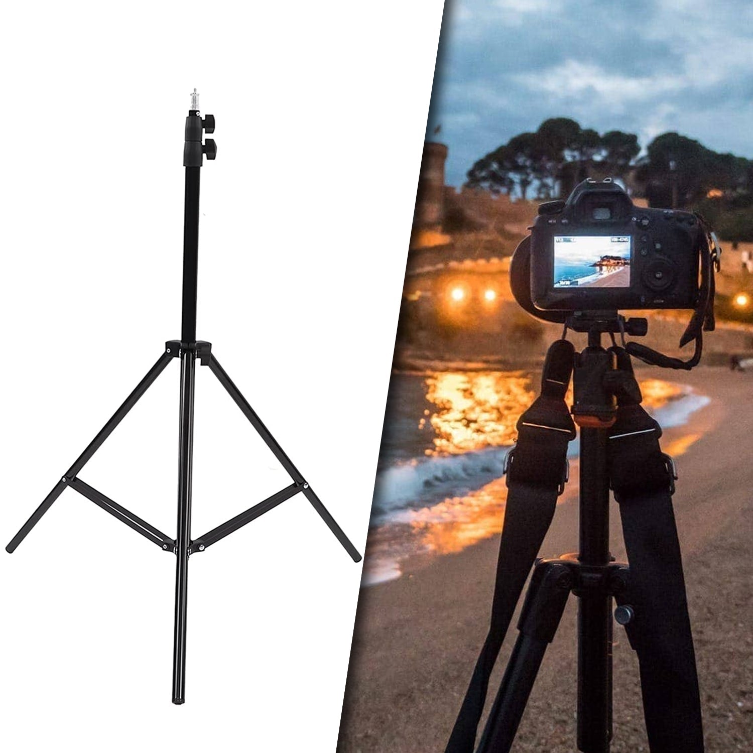 0329 Professional Tripod With Multipurpose Head For Low Level Shooting Panning For All Dslr Camera Wukusy