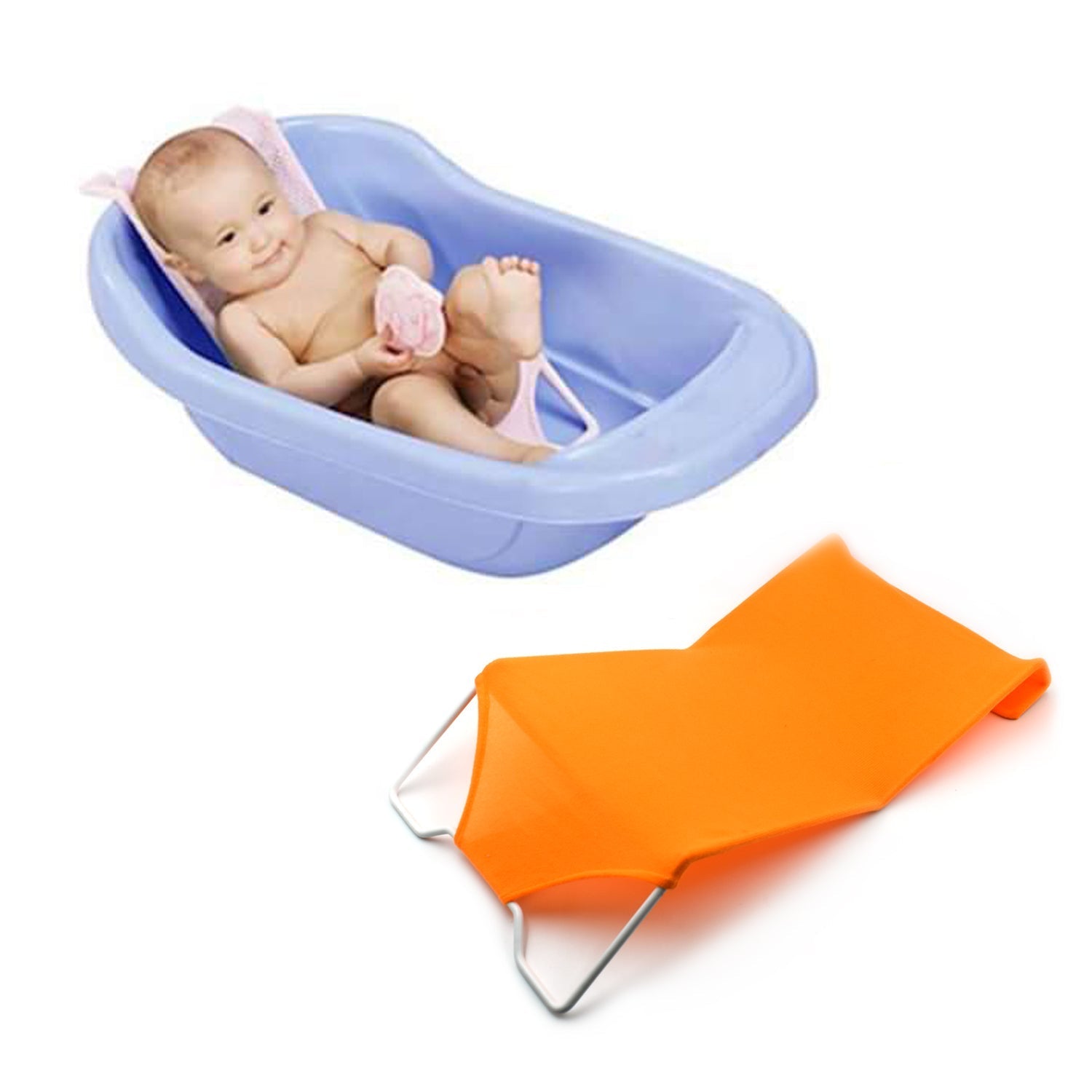 6308 Baby Shower Seat Bed Used In All Household Bathrooms For Bathing Purposes Etc. Wukusy