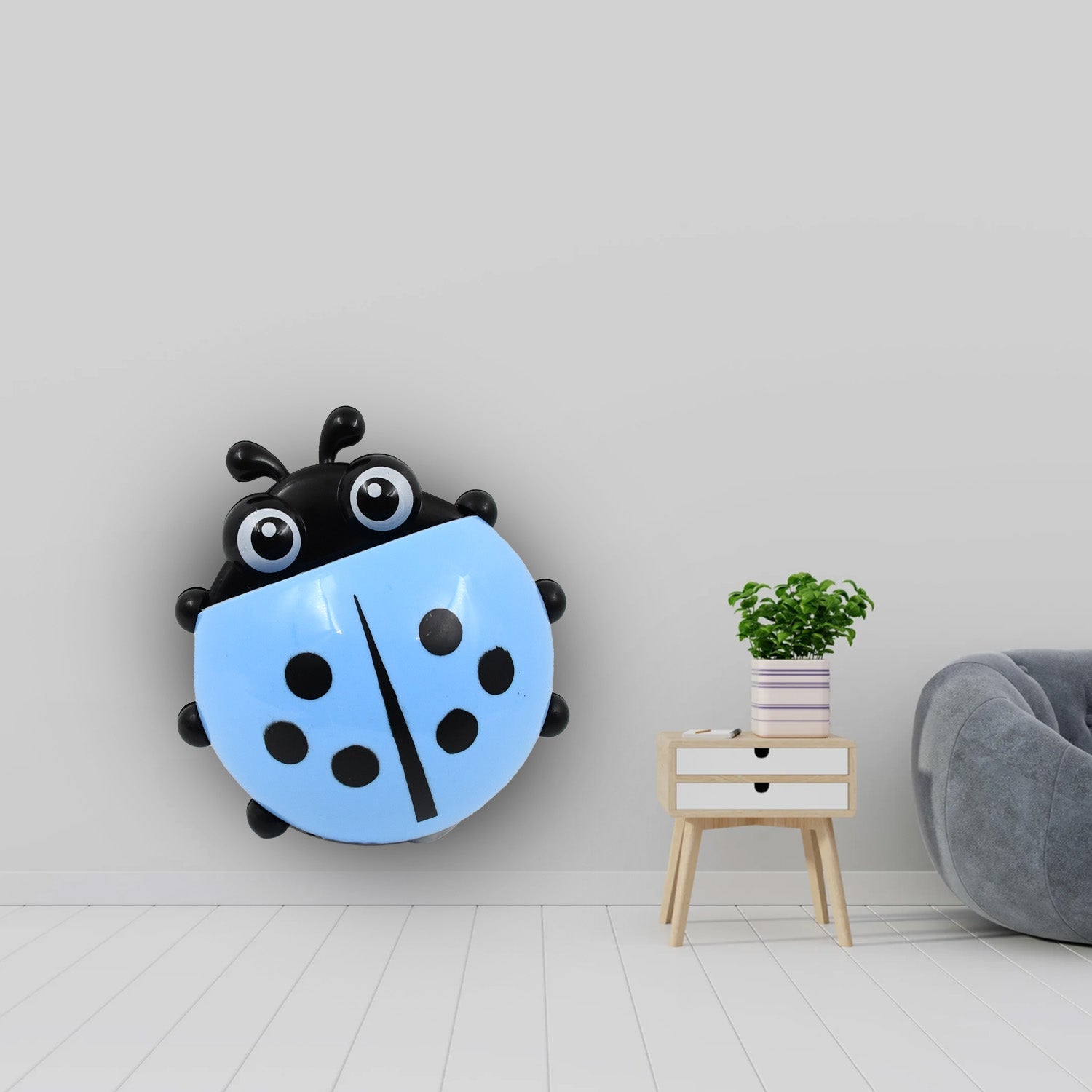 Ladybug Toothbrush Holder (1 Pc) Wukusy