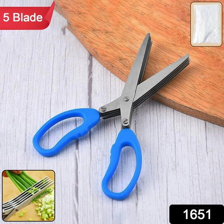 5-blade Multipurpose Herb Scissors Wukusy