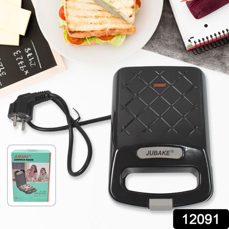 Sandwich Maker Makes Sandwich Non-stick Plates (1 Pc  500w) Wukusy