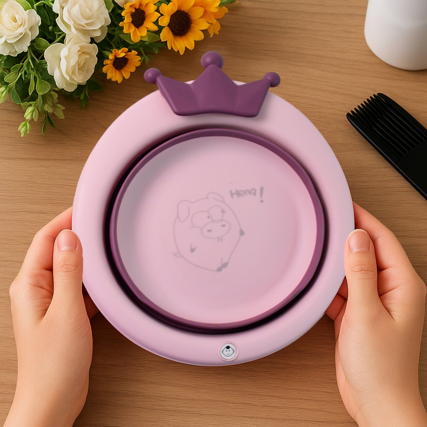 Premium Baby Bathtub With Non-slip Base Wukusy