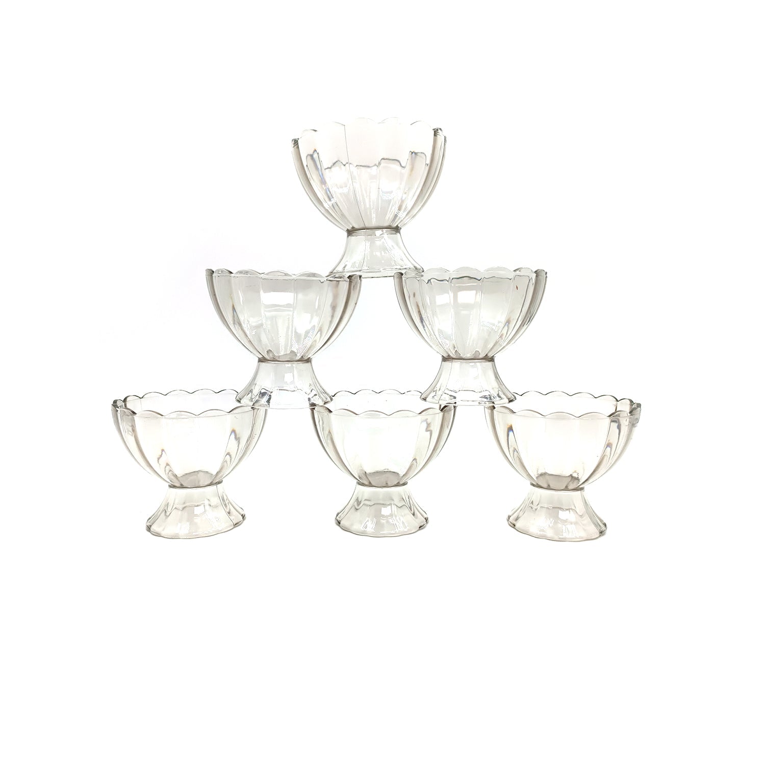 0091c Serving Dessert Bowl Ice Cream Salad Fruit Bowl - 6pcs Serving Dessert Bowl Ice Cream Salad Fruit Bowl - 6pcs Wukusy