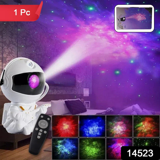 Astronaut Film Projector Night Light  360° Rotating Galaxy Star Nebula Lamp with 12 Patterns & Adjustable Brightness | Kids Bedroom, Party & Home Décor | #Astronaut projector, #galaxy projector lamp