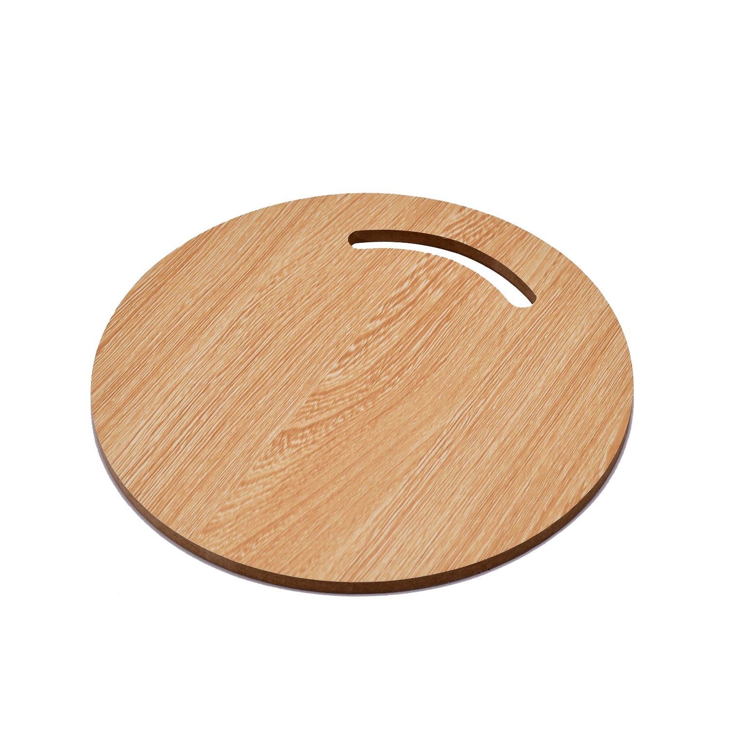 7123 Wooden Round Chopping Board  For Chopping Fruit  Vegetable Wukusy