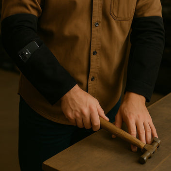 Protective Arm Sleeves With Elbow Padding  1 Pair Safety Work Arm Cover