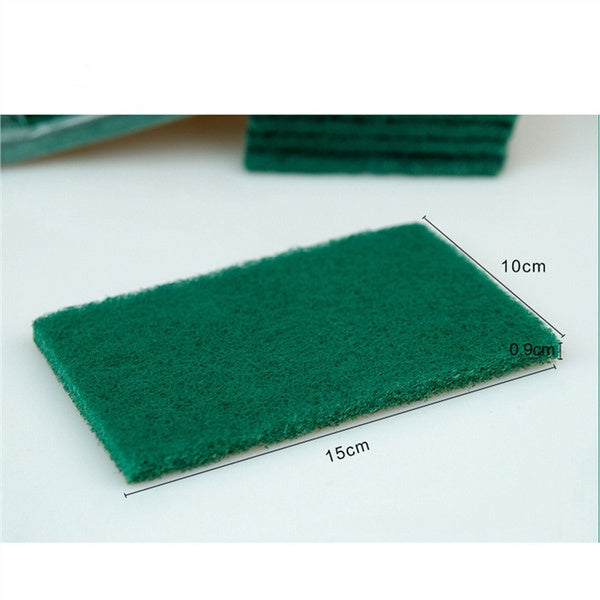3410 Scrub Sponge Cleaning Pads Aqua Green  10pcs Wukusy
