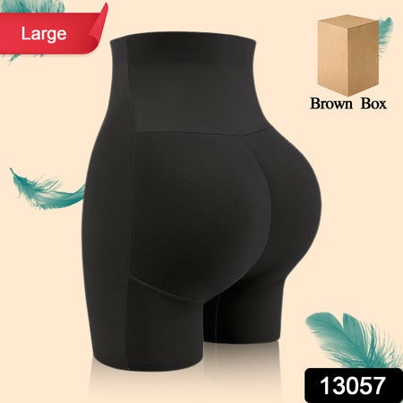 Womens Butt Lifter Padded Underwear Hip Pads Body Shaper Control Knickers Hip Pad (1 Pc  Large) Wukusy