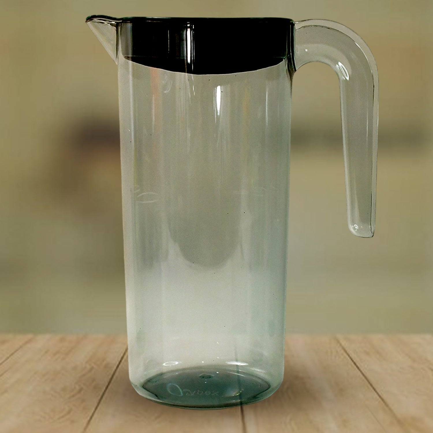 Apex Crystal Premium Jug With Lid  4 Pcs Glass (1500 Ml  300 Ml Approx  5 Pcs Set) Wukusy