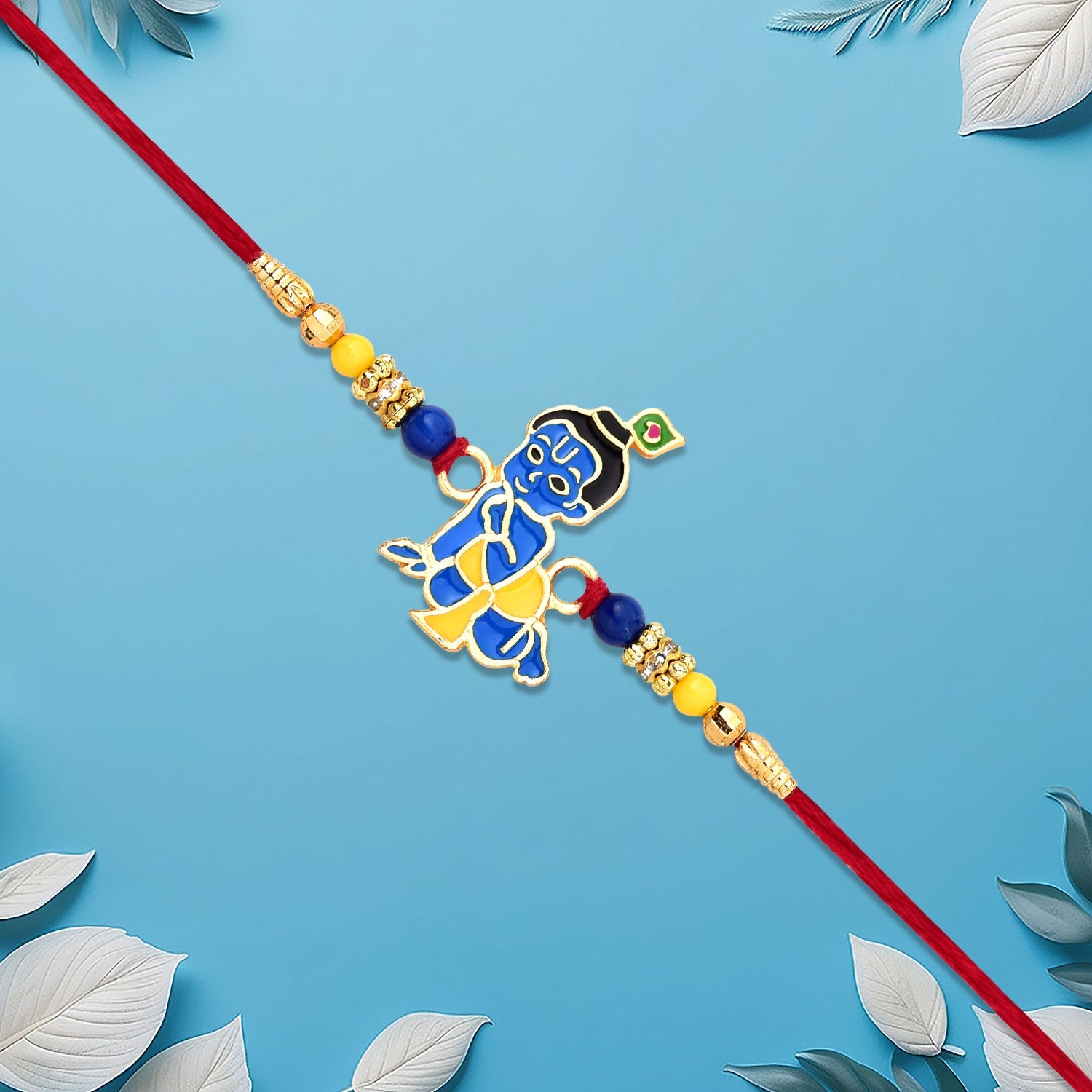 Bal Krishna Kids Rakhi Wukusy