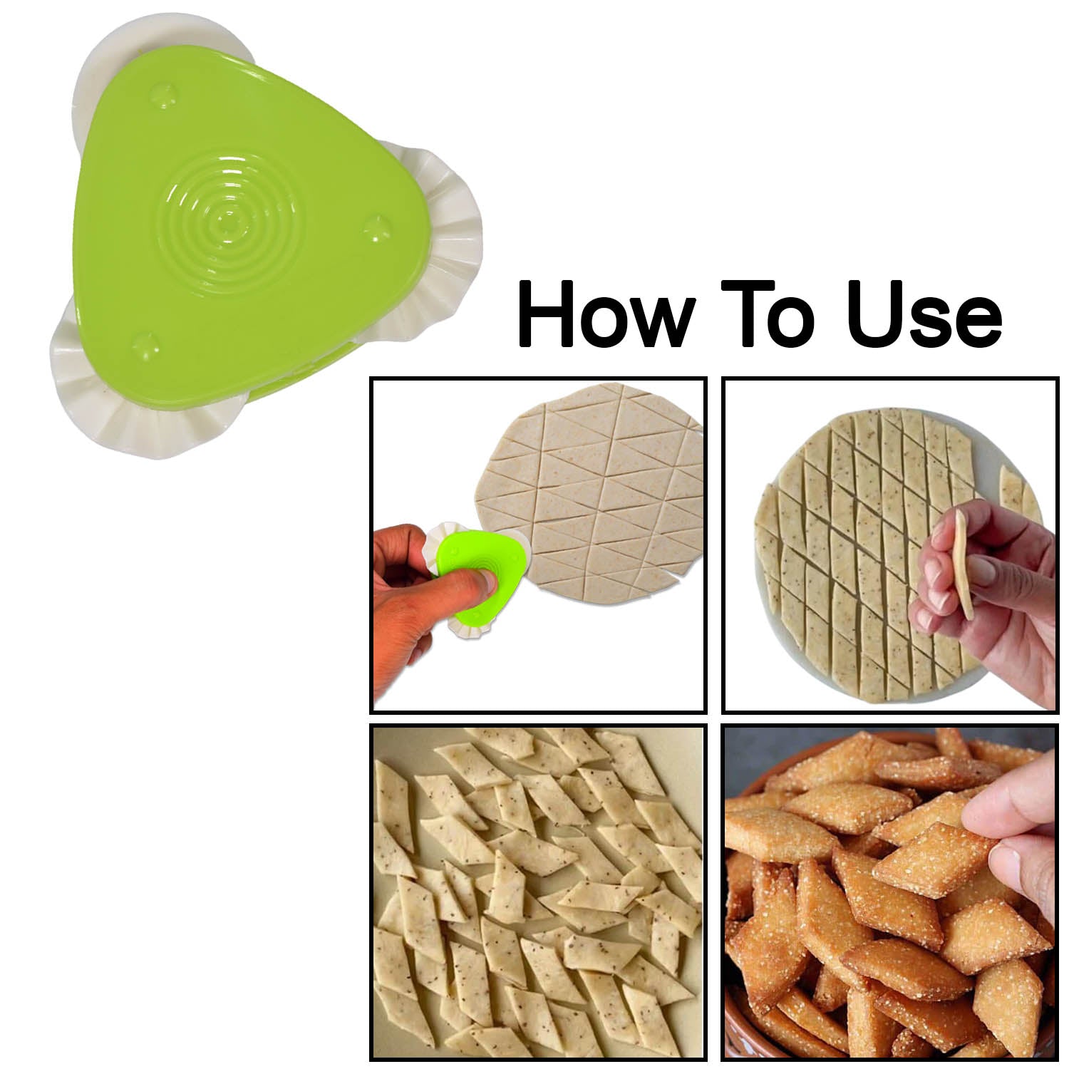 2887 3in1 Multipurpose Triangular Cutter Wukusy