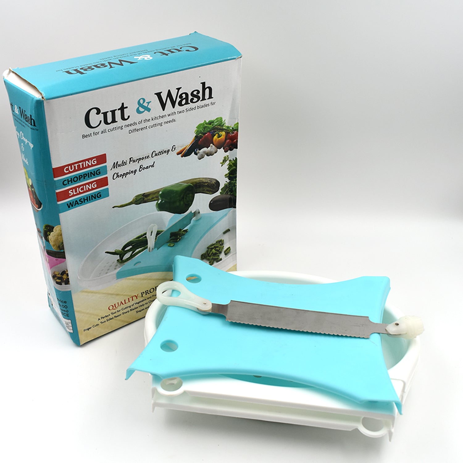 2693 Adjustable Cut N Wash Used In All Kinds Of Household And Kitchen Purposes For Cutting And Washing Simultaneously Of Vegetables And Fruits Etc. Wukusy