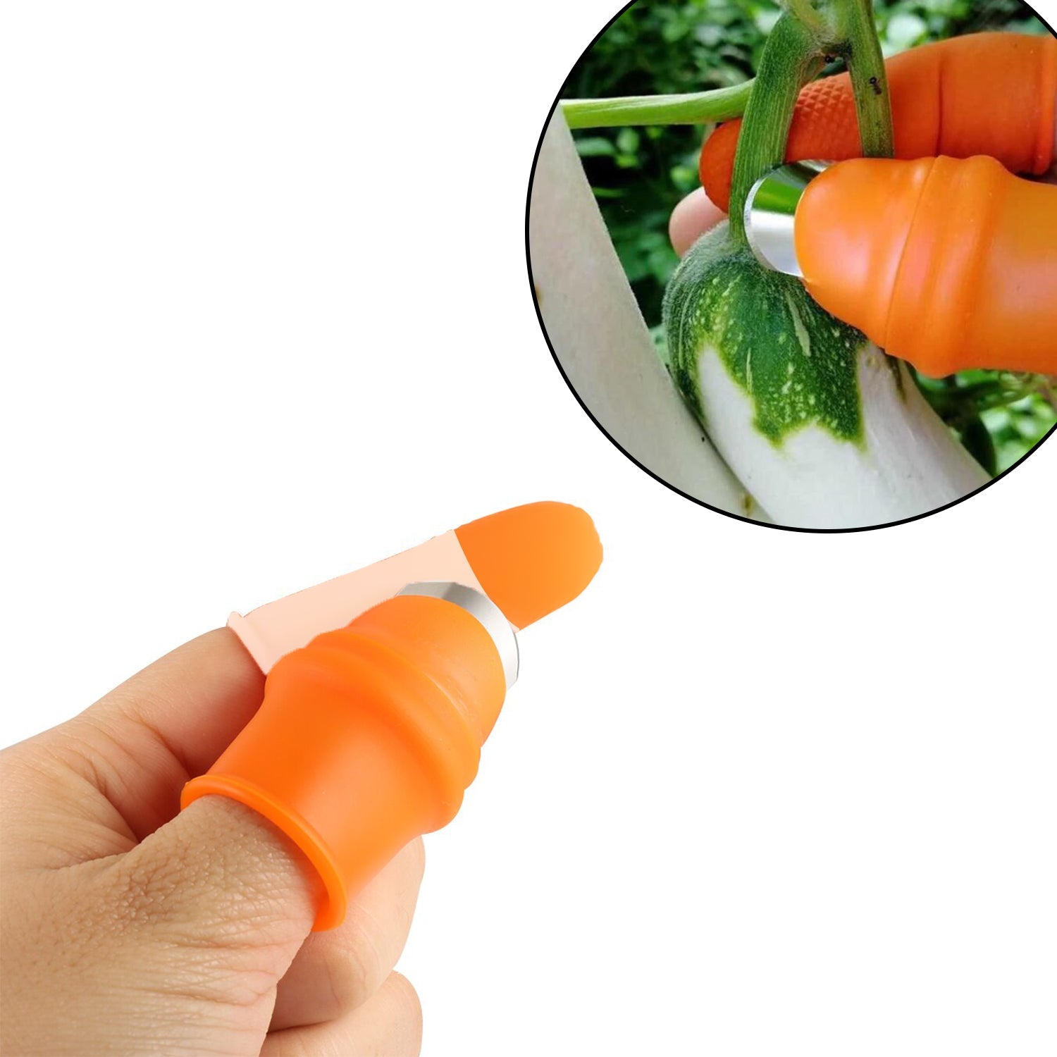 2662 Vegetable Thumb Cutter And Tool With Effective Sharp Cutting Blade System. Wukusy