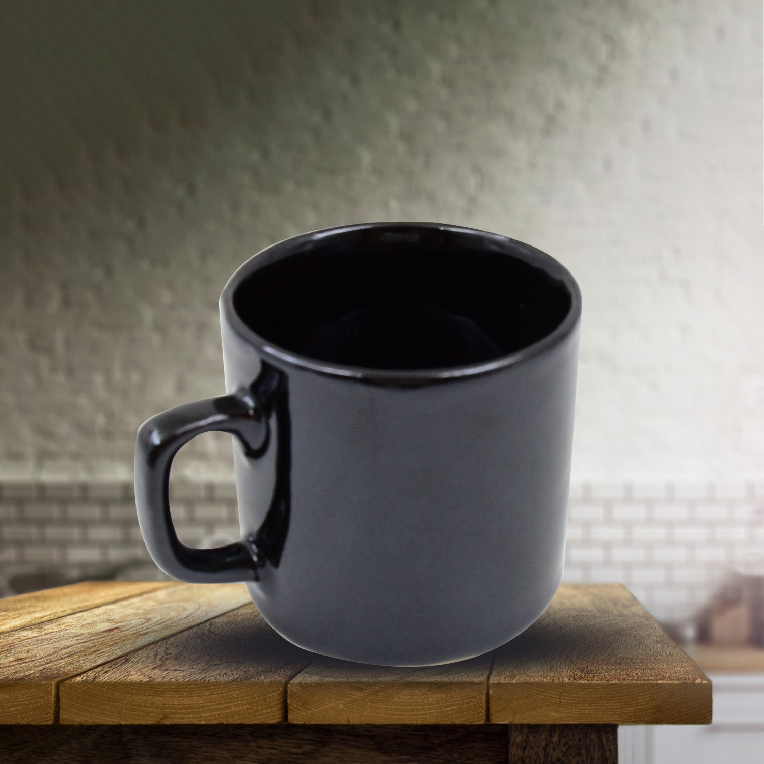 Hide  Seek Ceramic Tea  Cups With Round Serving Bowl (4 Pcs Set) Wukusy