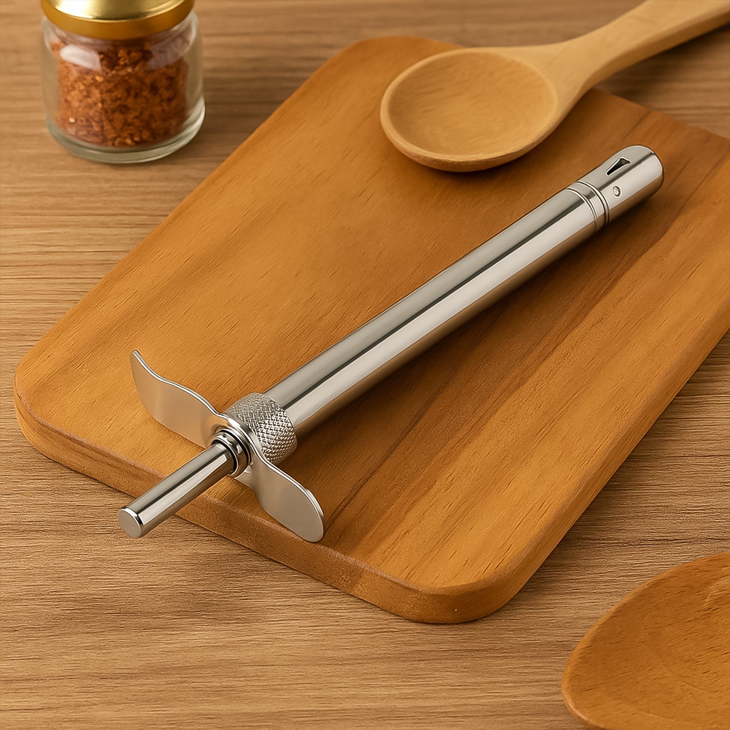 Supermom Moms Stainless Steel Gas Lighter With German Piezo Wukusy