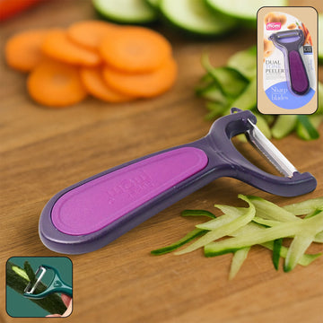 Supermom Dual Tone Peeler With Ultra Sharp Stainless Steel Blade (1 Pc) Wukusy
