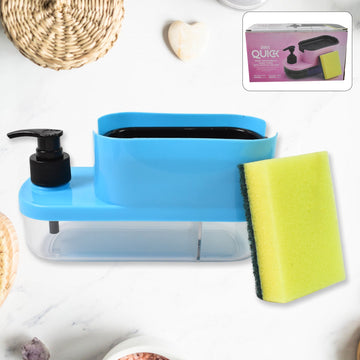 3 In 1 Dishwashing And Handwash Liquid Soap Dispenser (3 In 1 Dispenser) Wukusy