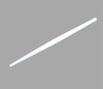 2136 White Plastic Rolling Belan For Chapati Making