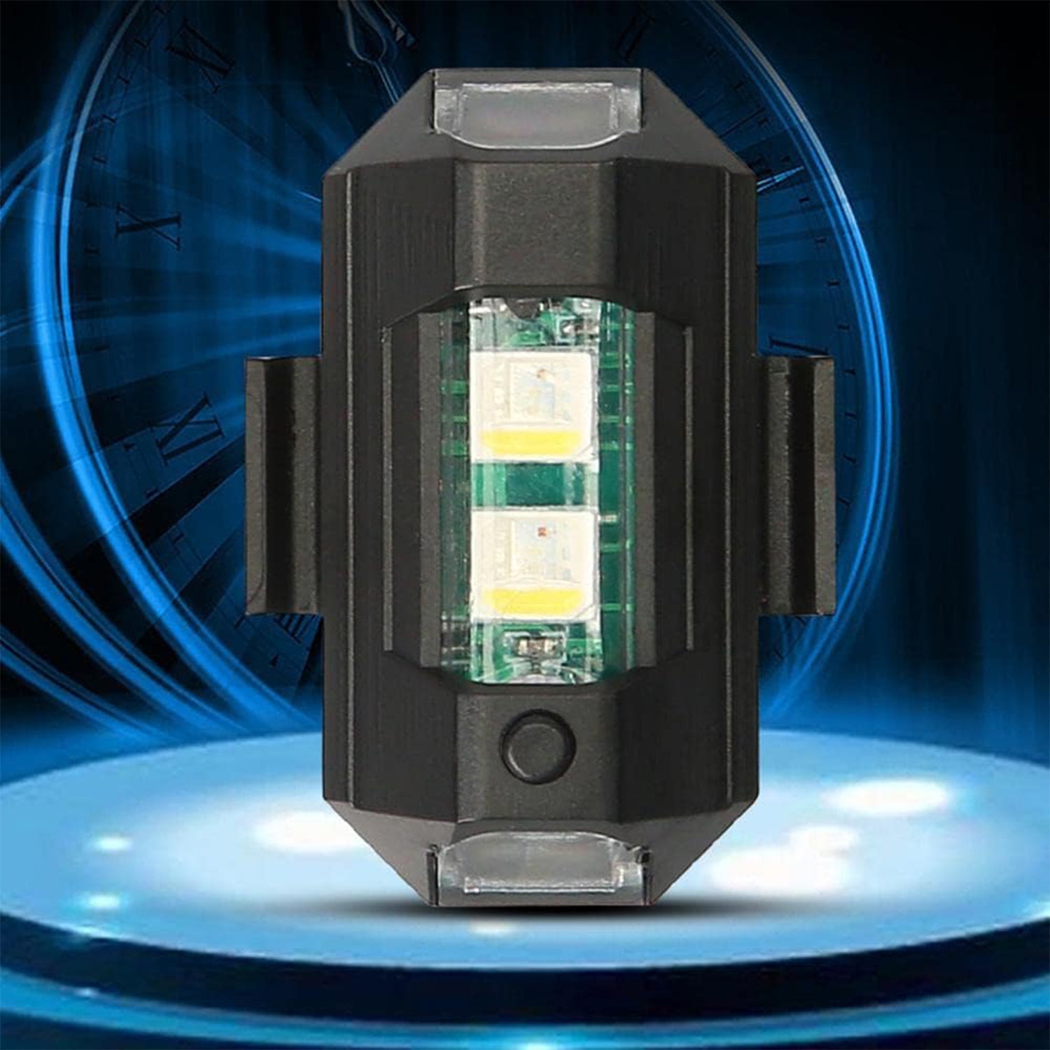 7497 Mini Led Strobe Lights Waterproof Lights Lightweight Rgb Led Lights Drone Strobe Lights Veicle Anti-collision Strobe Light Bike Motocycle Lights Usb Recharge  Multi-colors Wukusy