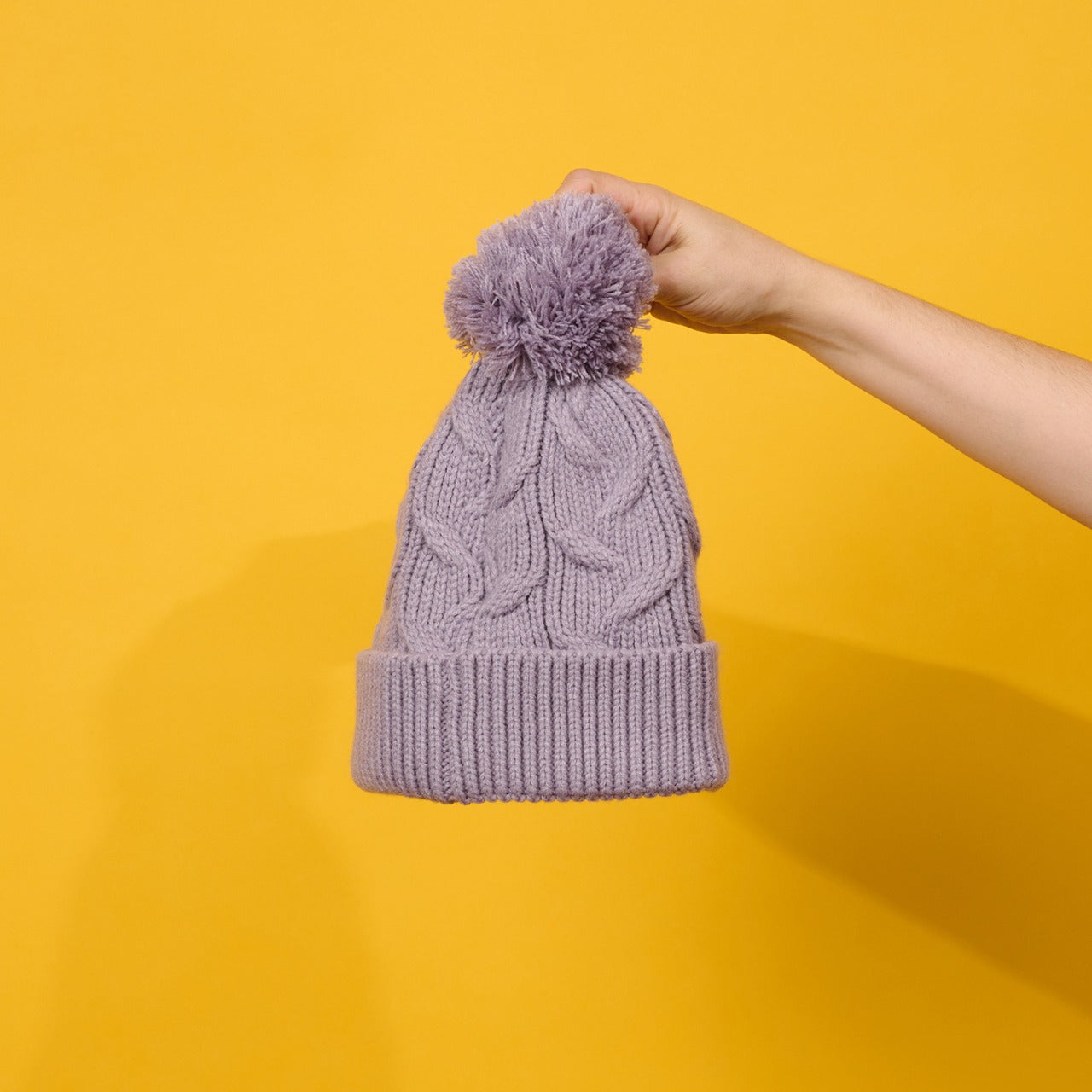 6250  Cap For Winter Woolen Knitted Black Inside Fur Caps Wukusy