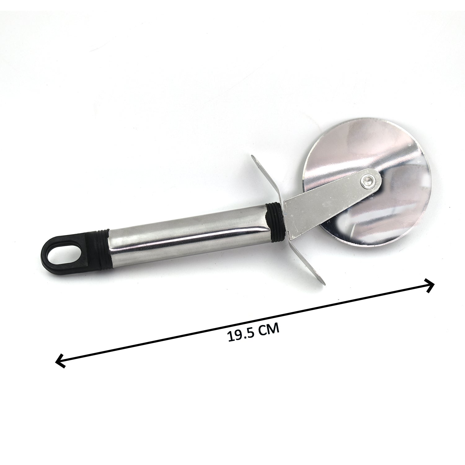 2732 Stainless Steel Pizza Cutter Pastry Cake Slicer Sharp Wheel Type Wukusy