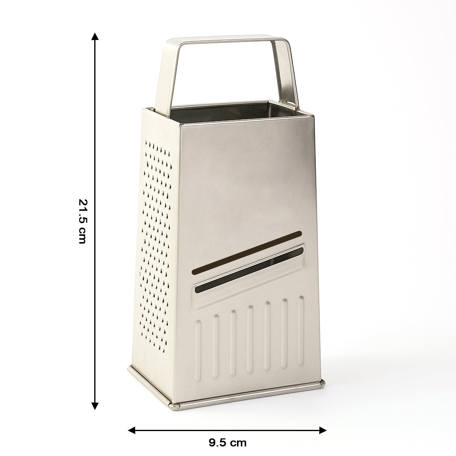 Supermom Premium 5-in-1 Stainless Steel Grater And Slicer Wukusy