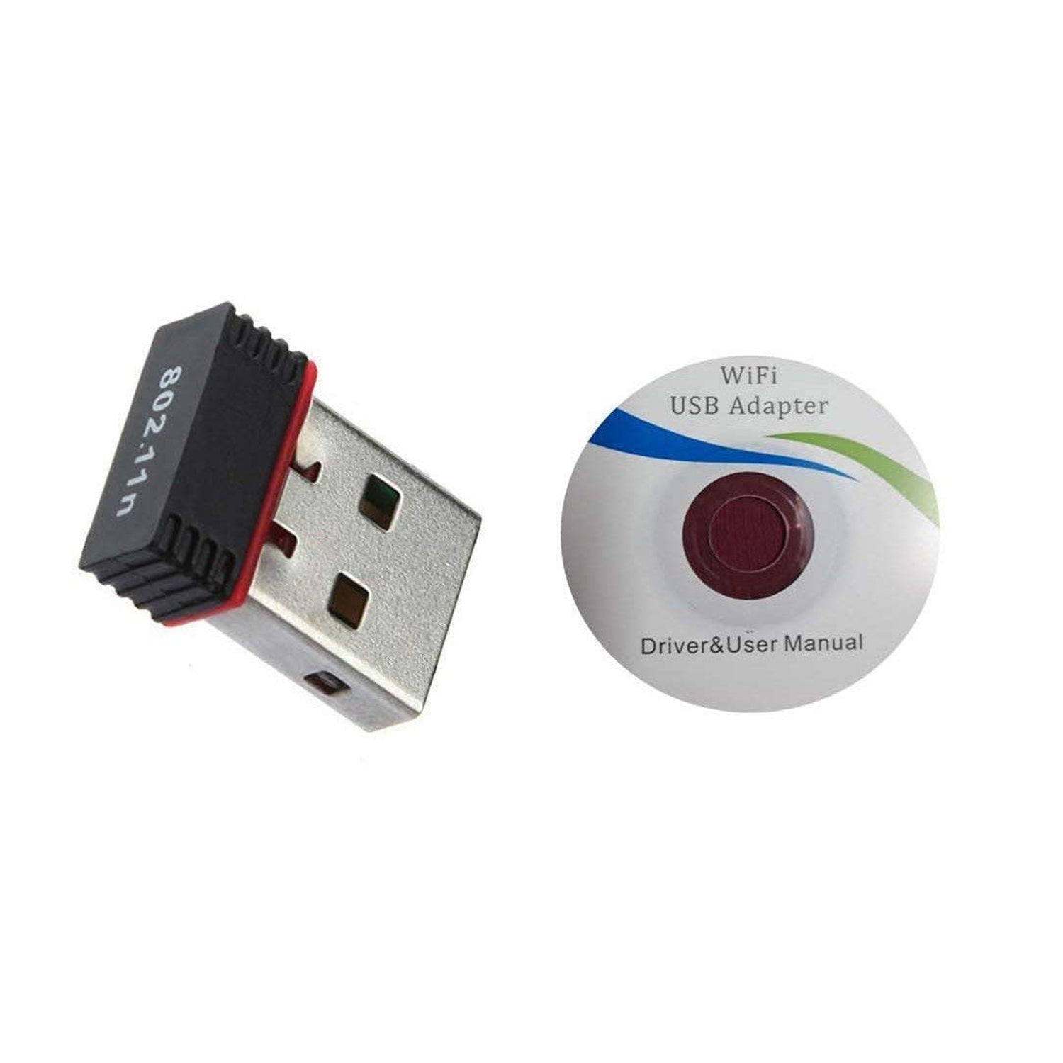 7224 Wi-fi Receiver Wireless Mini Wi-fi Network Adapter With With Driver Cd For Computer  Laptop And Etc Device Use Wukusy