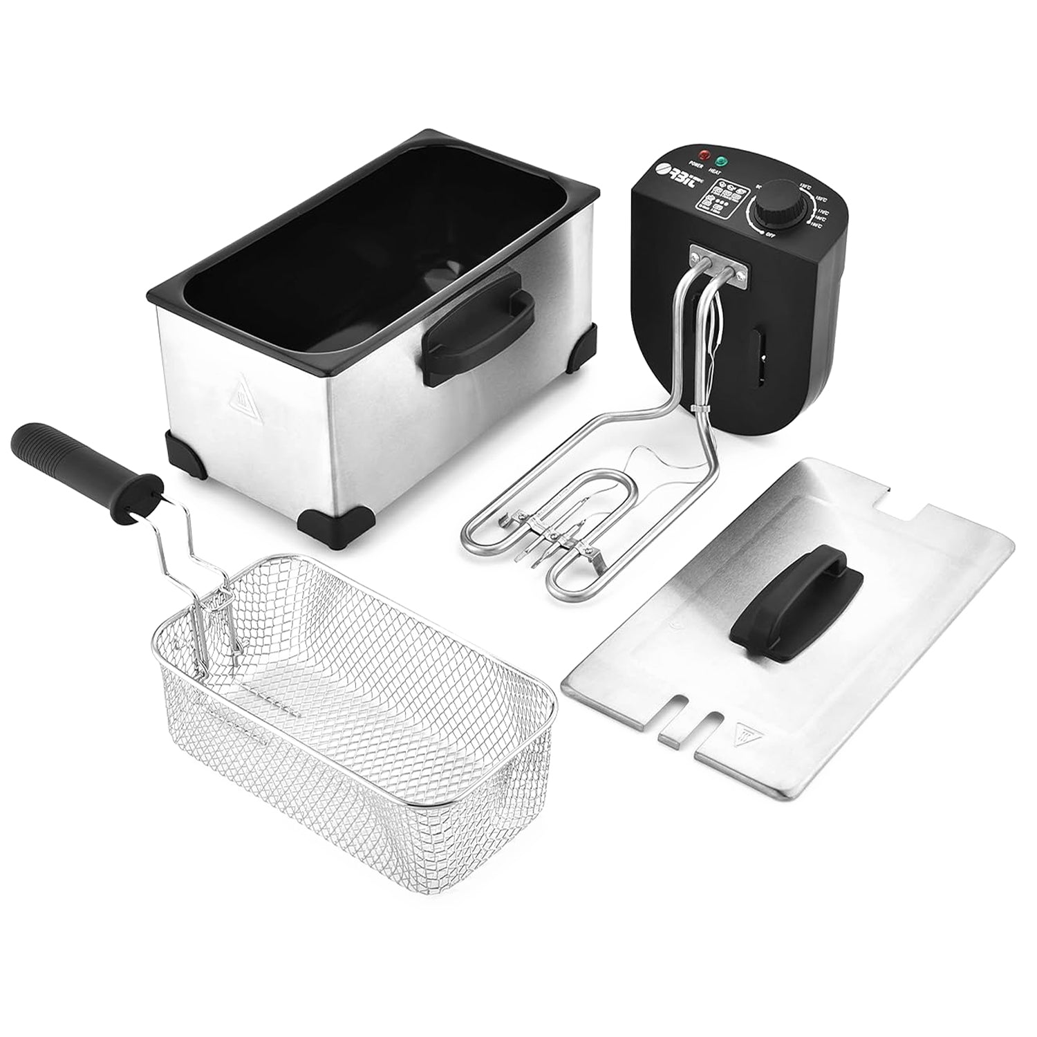 Orbit Heavy Duty 2000w Deep Fryer With 3.5 Litre Oil Capacity Wukusy