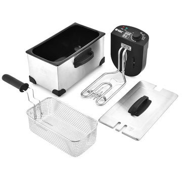 Orbit Heavy Duty 2000w Deep Fryer With 3.5 Litre Oil Capacity Wukusy