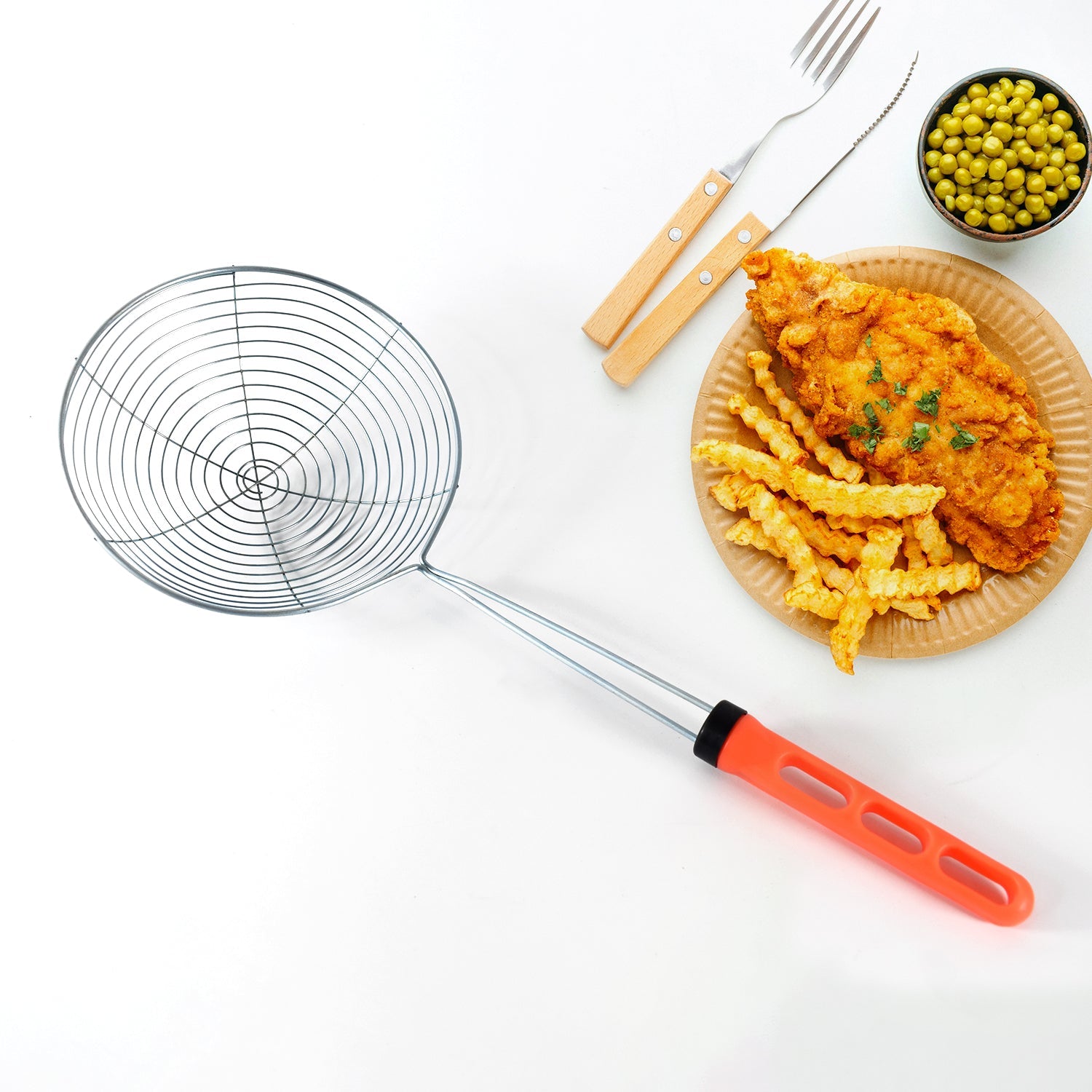 Stainless Steel Deep Fry Strainer Wukusy
