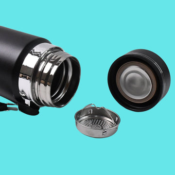 Stainless Steel Double Wall Insulation Water Bottle (1000 Ml) Wukusy