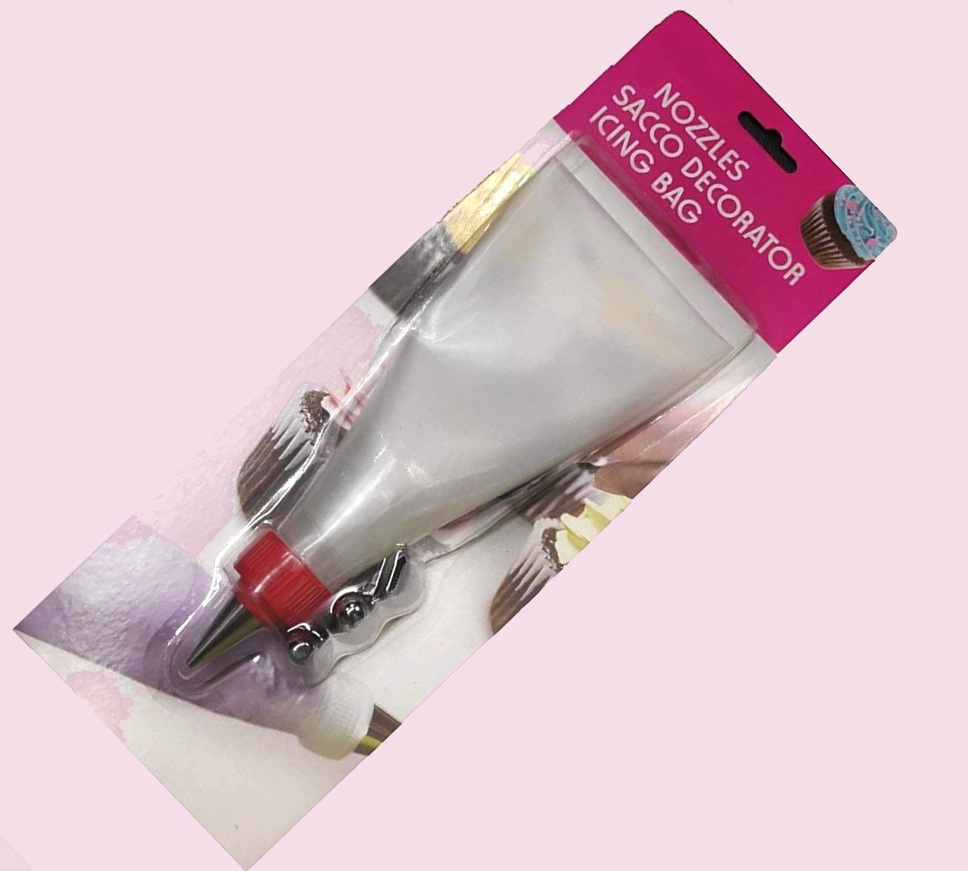 0805 Cake Decorating Nozzle With Piping Bag Stainless Steel Piping Cream Frosting Nozzles Wukusy
