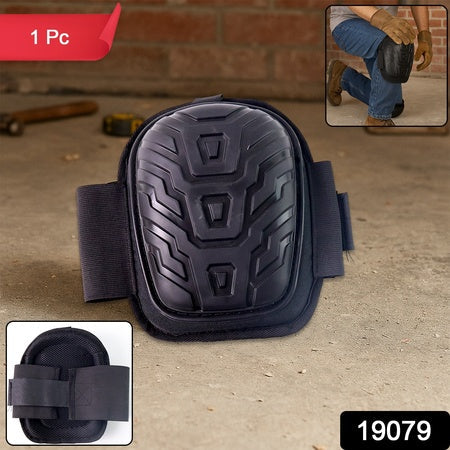 Heavy-duty Work Knee Pad With Shock-resistant Shell  Adjustable Straps (1 Pc) Wukusy